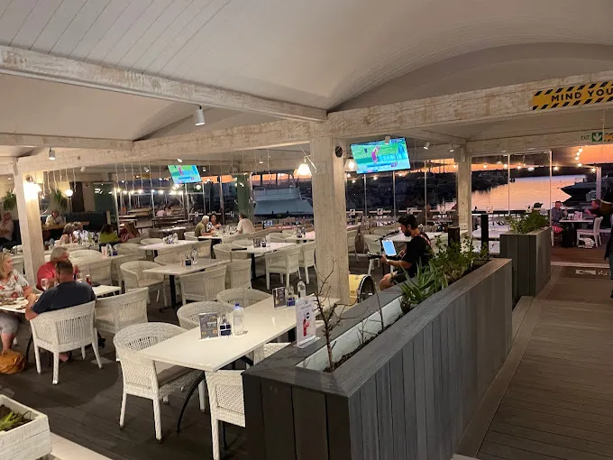 Interior of Cape Fish Market as one of the Favorite Langebaan Restaurants
